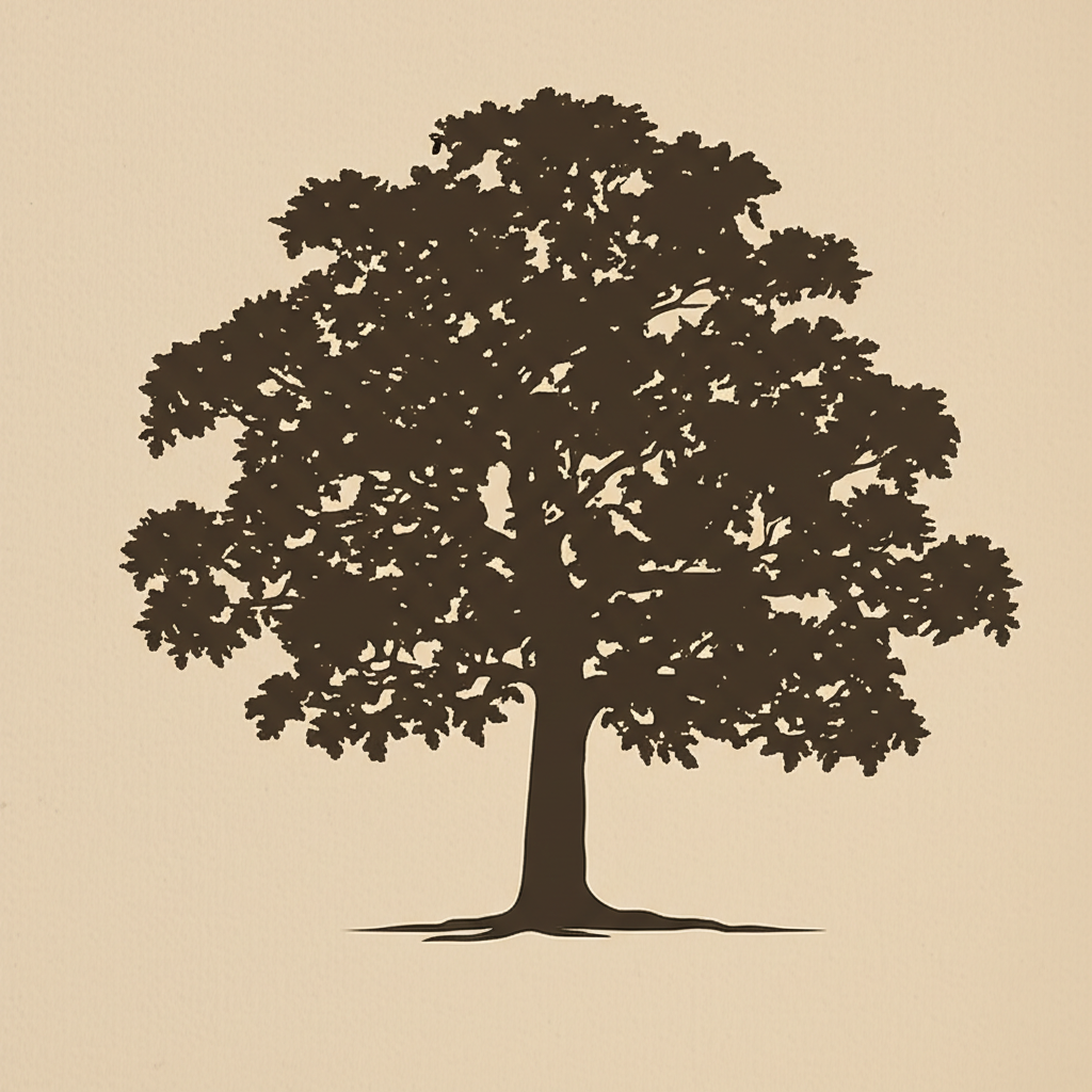 Oak tree pattern